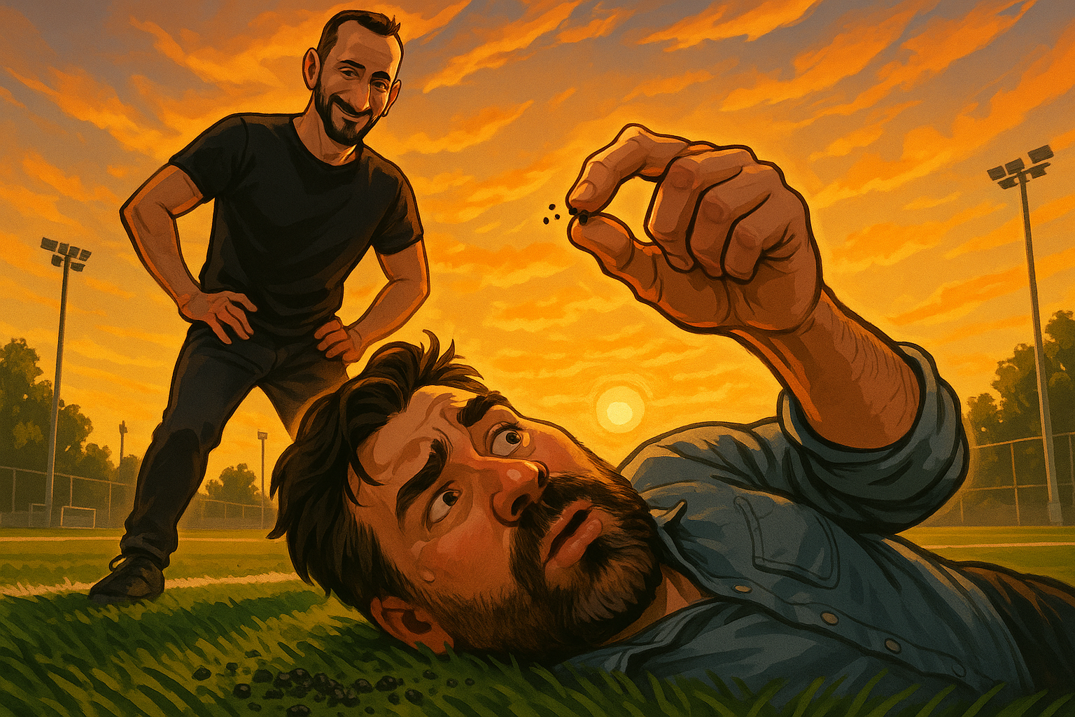 Was ist das? Ha, Granulat!