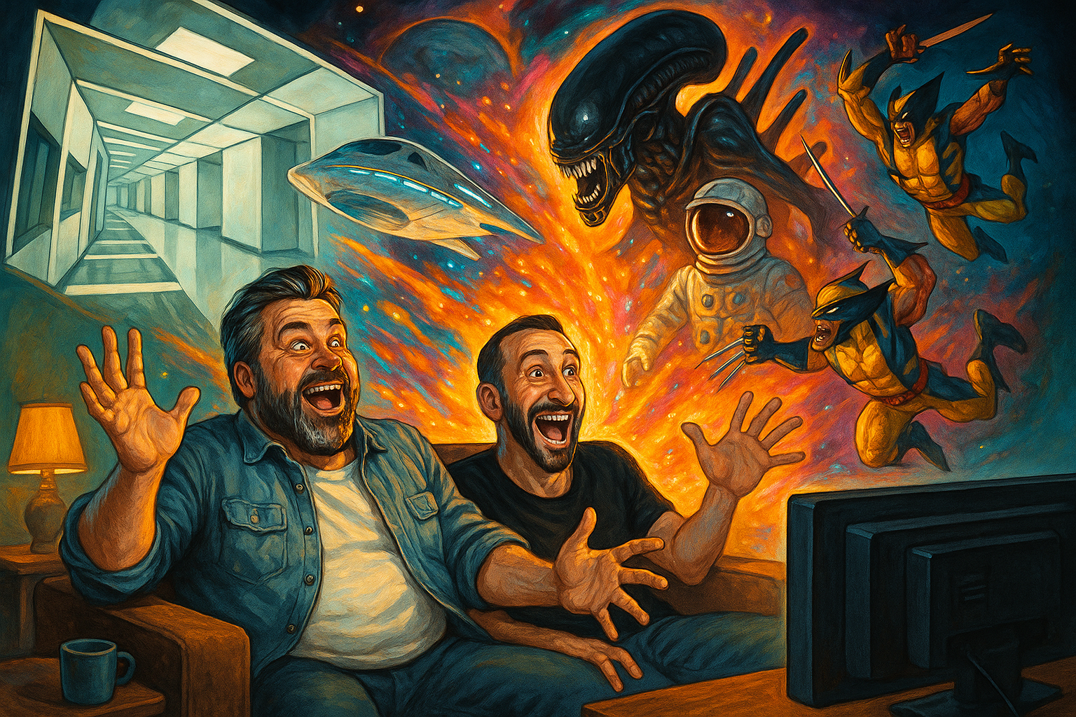 Wie Deadpool, Wolverine, das Alien und Humie gemeinsam Apple TV entdeckten!